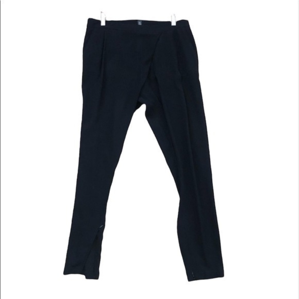 Eleventy Womens Viscose Pleated Pants Size…